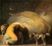 Culmin's Ghost Appears to his Mother
